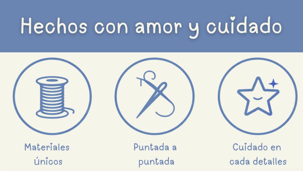 Regalos artesanales hechos a mano con amor y cuidado en México